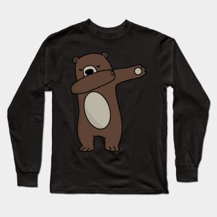 Dabbing Bear Long Sleeve T-Shirt